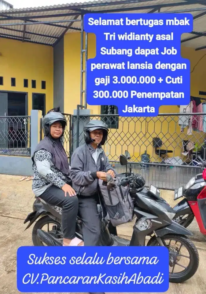 Ready loker art baby sitter dan lansia