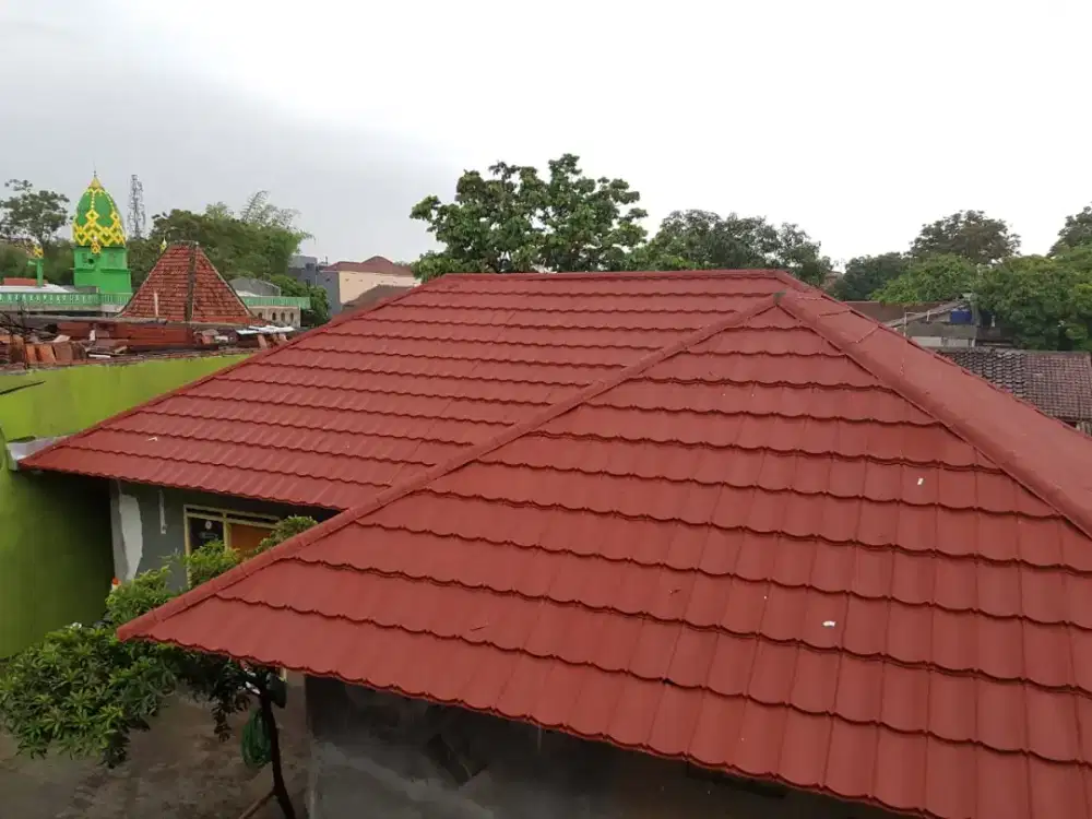 Baja Ringan Sepaket Atap Metal Pasir RAPI AWET BERGARANSI