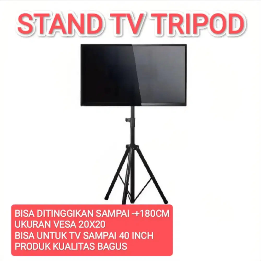 Bracket Standing Tripod TV 27-45 Inch Bisa Tinggi