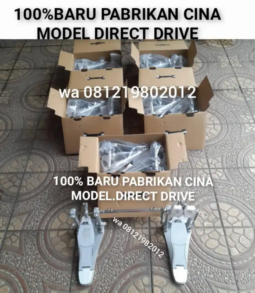 100%br DIRECT DRIVE DOUBLE PEDAL DB CHINA