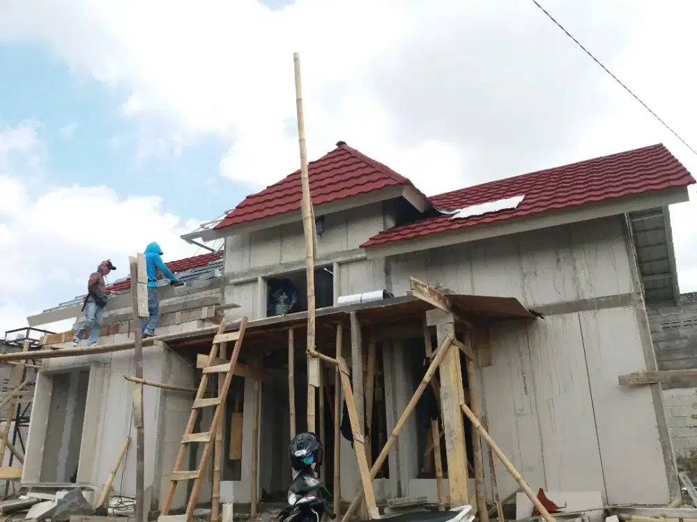 Renovasi Atap Dgn Baja Ringan ADI TRUSS Biaya Trjangkau RAPI BrGARANSI