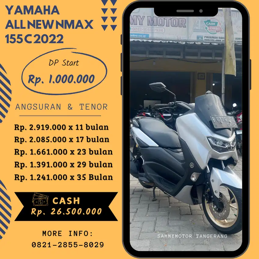 YAMAHA ALL NEW NMAX 155 C 2022
