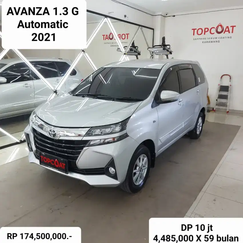AVANZA 1.3 G AUTOMATIC 2021 KONDISI ISTIMEWA SUPER MULUS
