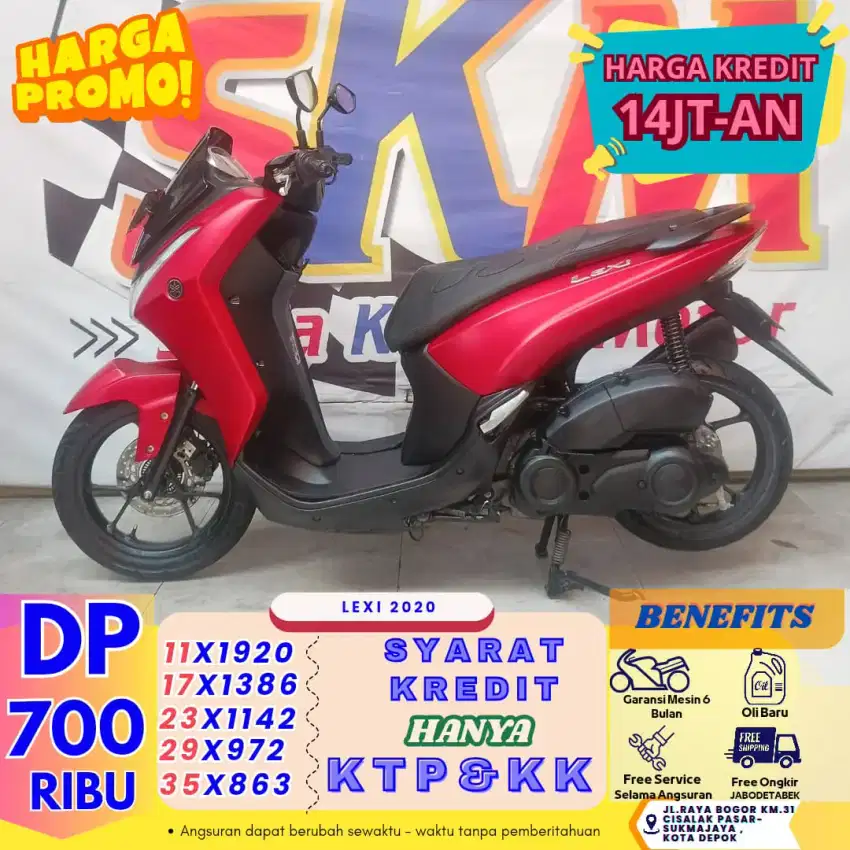Cukup KTP dan KK bawa pulang Lexi 2020