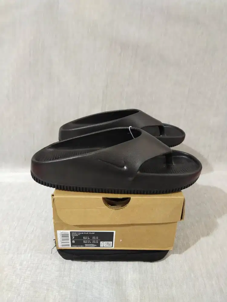 Sandal Pria Terbaru Nike Original Calm Flip Flop Hitam