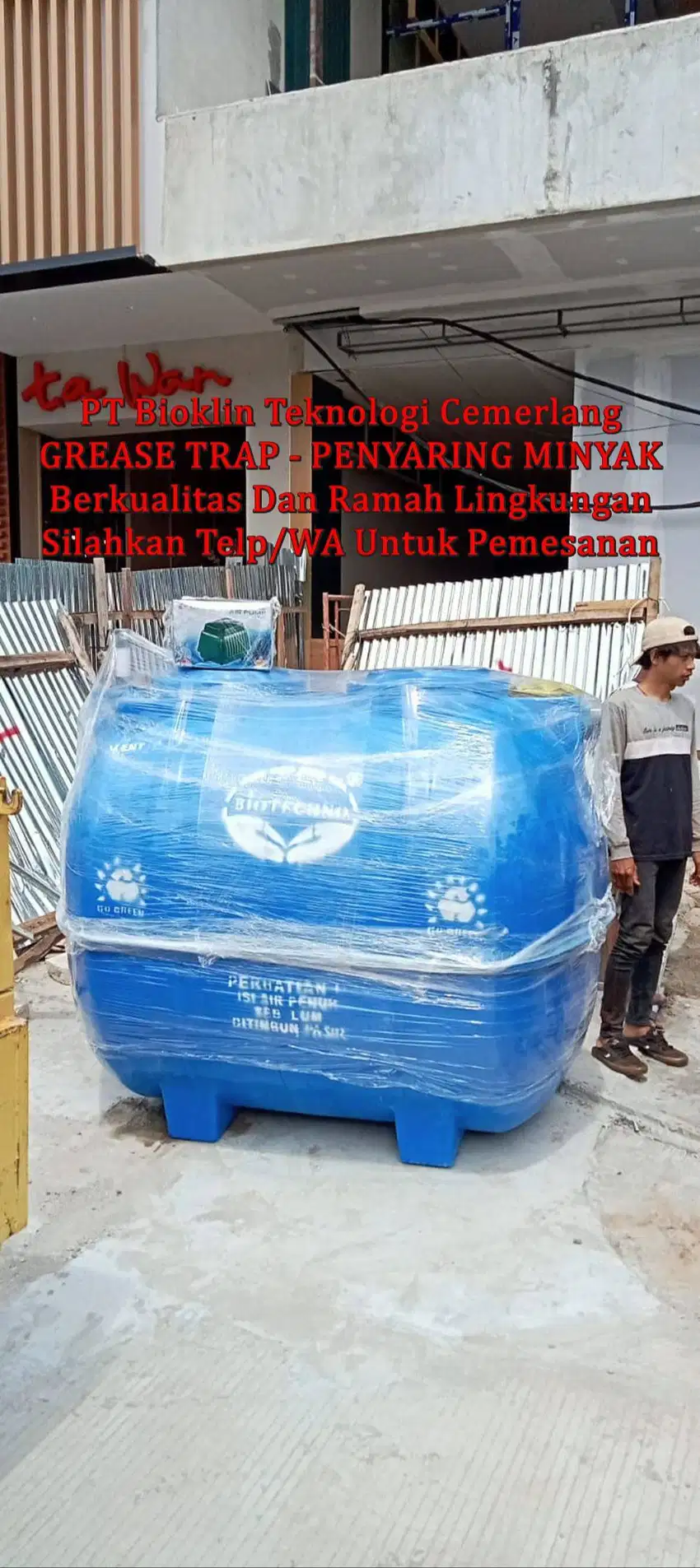 gres trep - Penjebak lemak - GRESTREP FIBERGLASS
