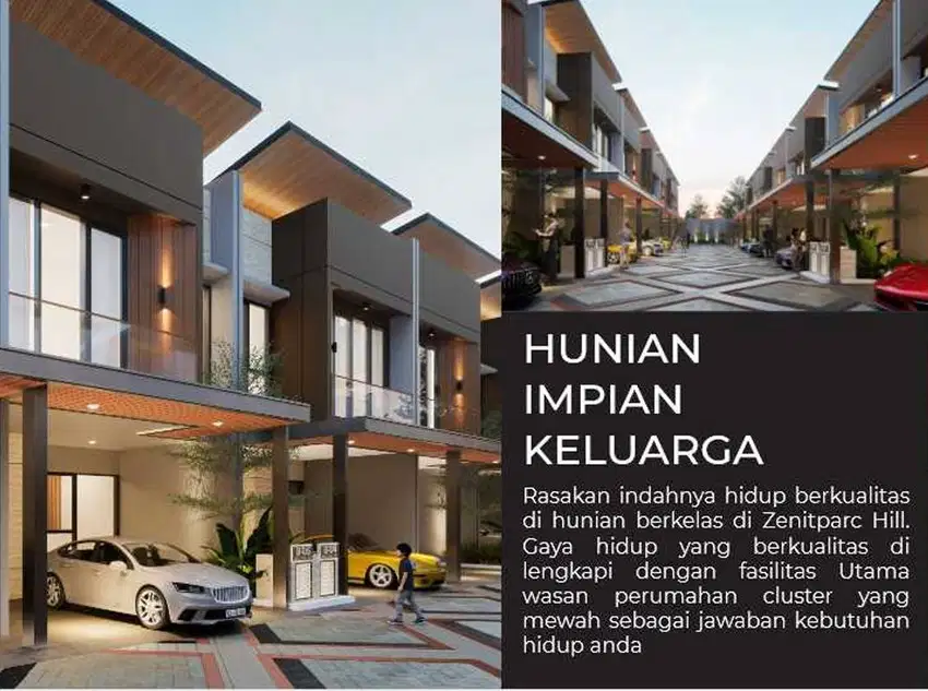 Town House di Lebak Bulus - 2km dari MRT Lebak Bulus - 1.7M