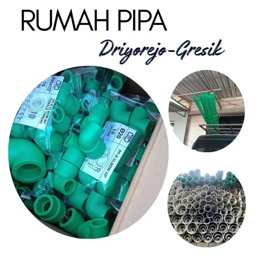 SUPLAYER SERBA PIPA HDPE PPR PVC DLL (SURABAYA-GRESIK)