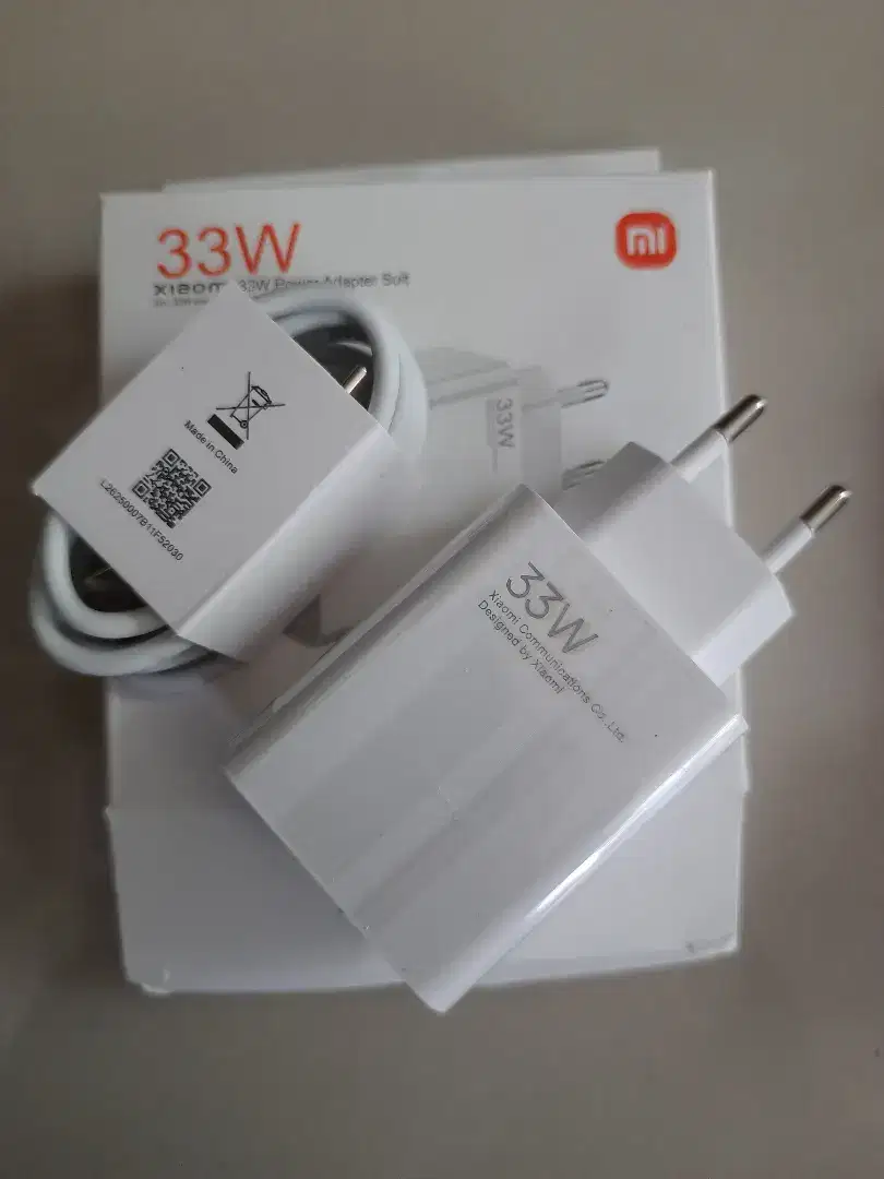 Charger xiaomi redmi poco 33 watt