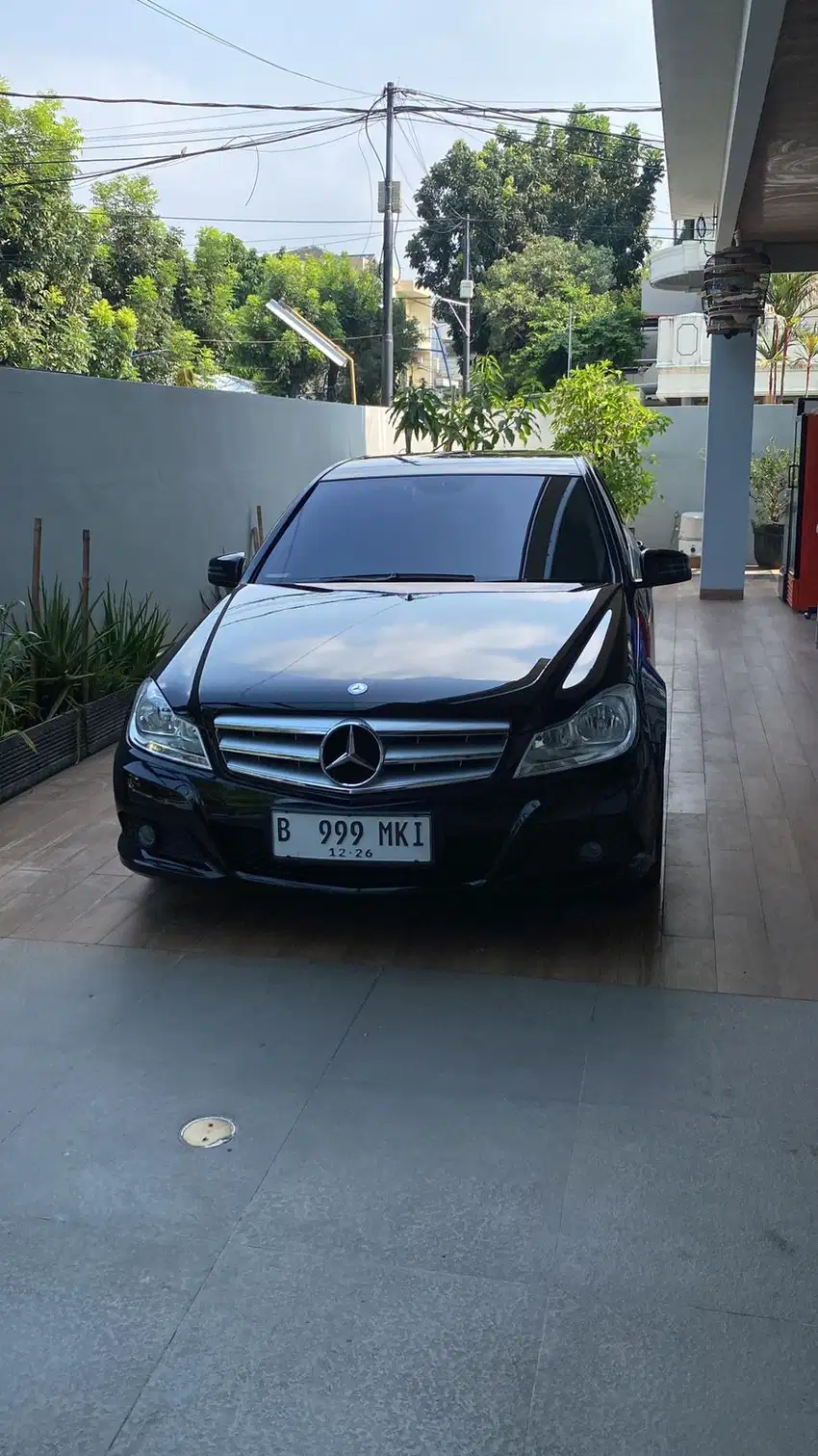 Mercedes benz C200 W204 2012 Hitam Black Mercy C200 2013 w204 2014