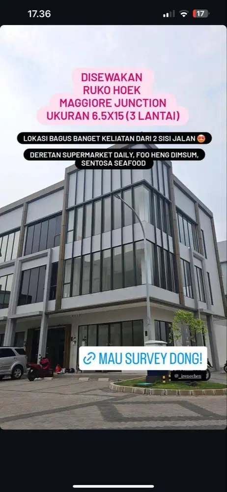Dijual Ruko Maggiore Junction Siap Pakai Gading Serpong Tanggerang