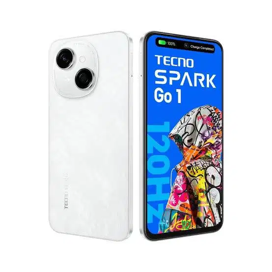 Tecno Spark Go 1 White New Full Set