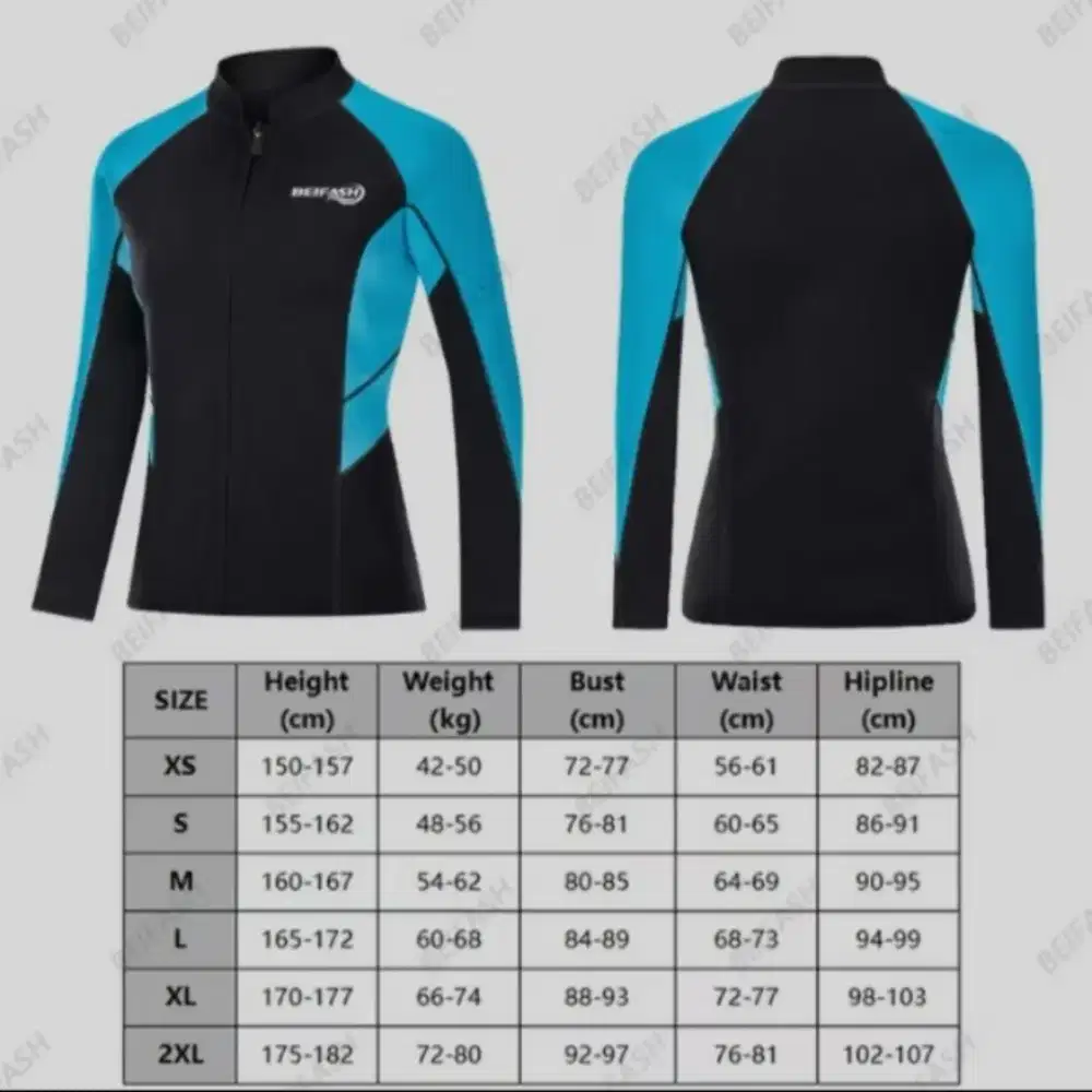 wetsuit - baju selam 2mm