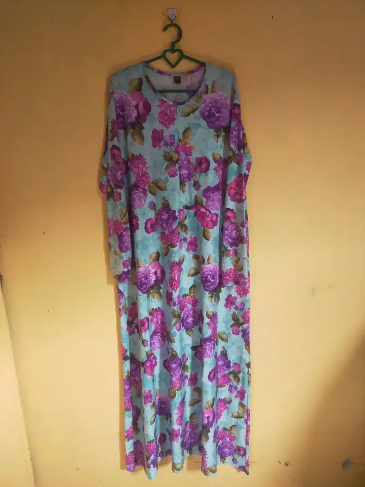 Gamis set kerudung jumbo