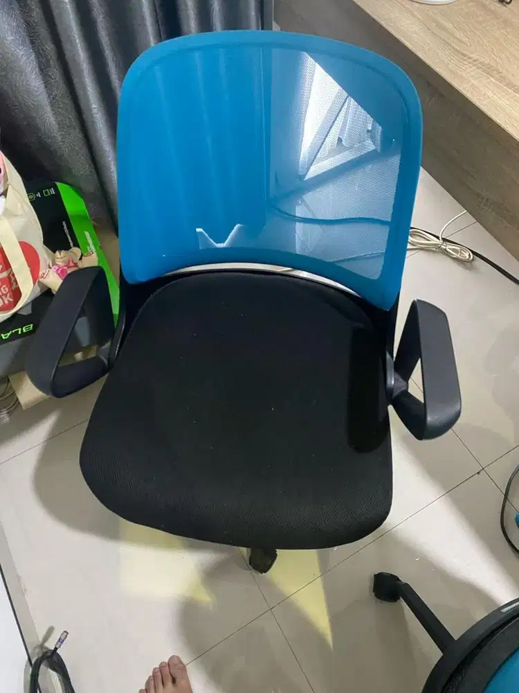 Kursi Kantor Lomo Working Chair Low Blue