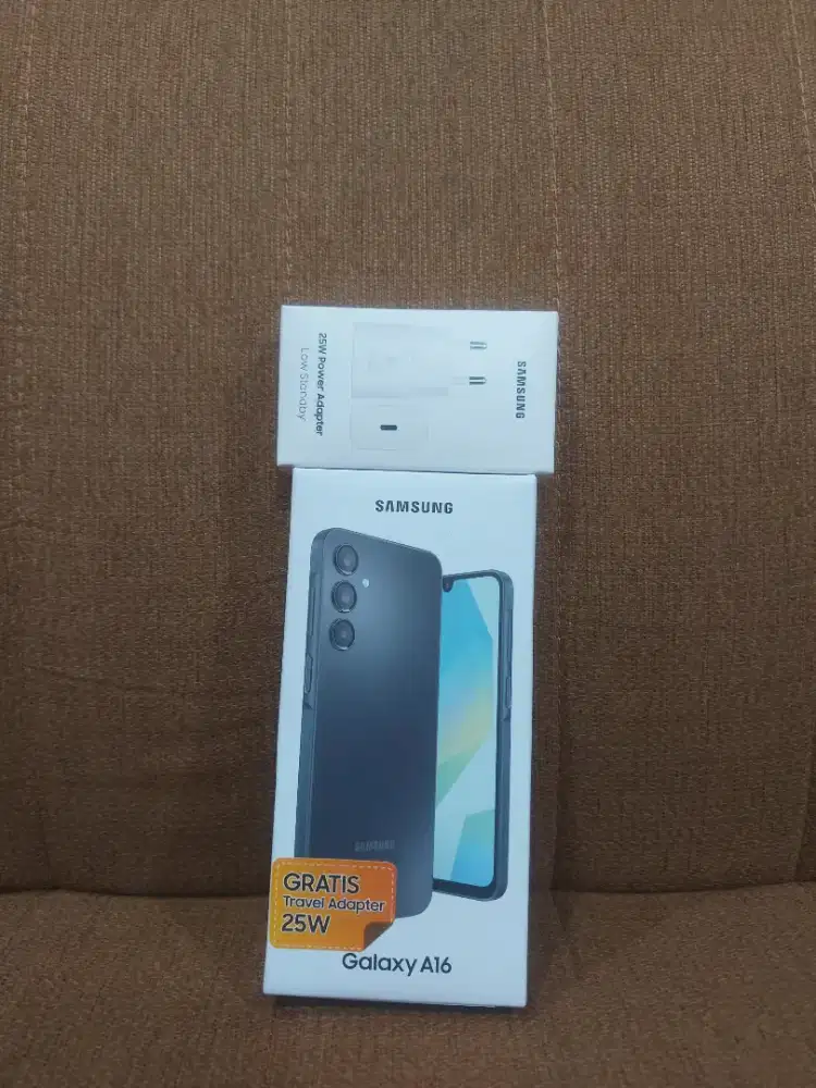 OPENBOX Samsung A16 ram 8/128Gb resmi SEIN Full Ori Garansi MEI 2026.