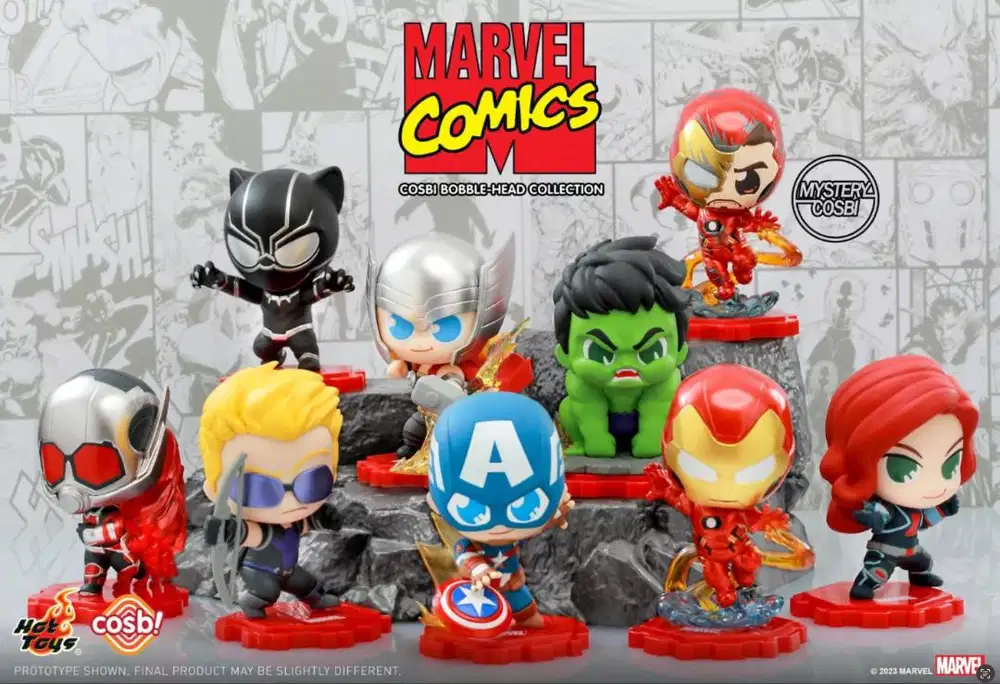 MARVEL COMICS AVENGERS COSBI BOBBLE HEAD COLLECTION