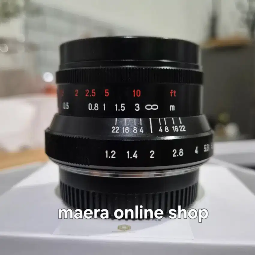 Lensa 7Artisans 35 mm F/1.2 Mounting MFT Bokeh Mantap