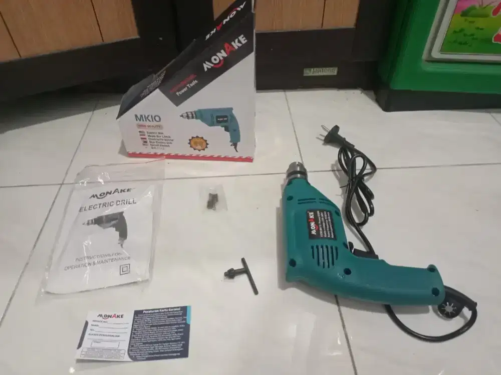 mesin bor bolak balik merk monake kondisi baru masih ok aman smua