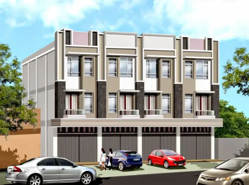 Ruko 2 pintu tepi jalan perdana pontianak