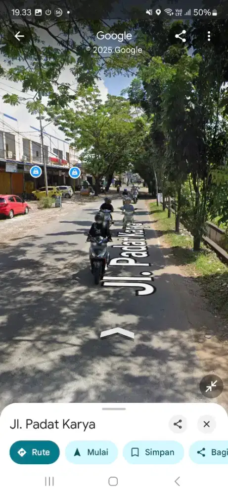 Tanah tepi jalan padat karya paris 2 pontianak