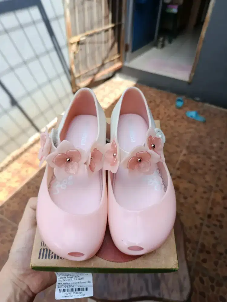 Sepatu anak MINI MELISSA pink