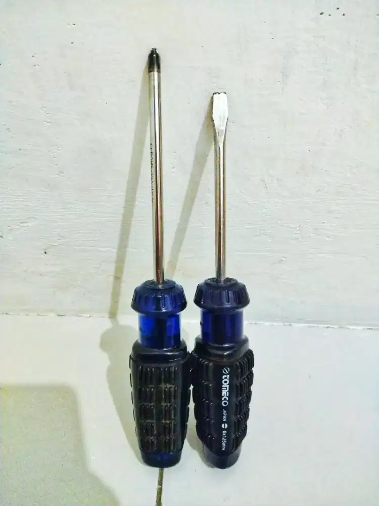 Obeng Plus Minus Set Ukuran 6 Untuk Motor