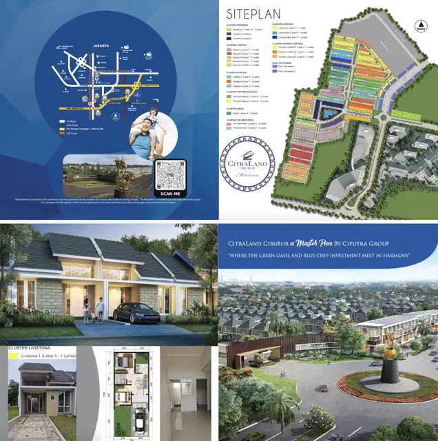 Livistona 1 (Monteverde Mega Cluster) CitraLand Cibubur - DP 27 Jt