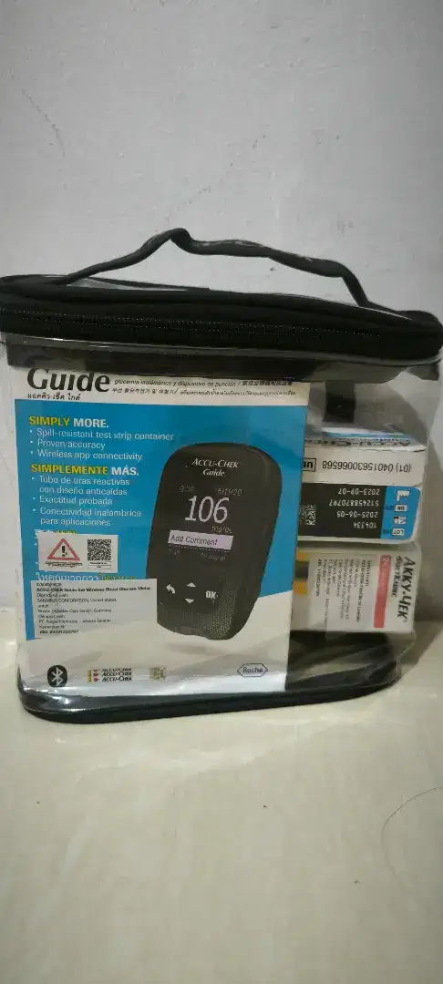 Accu-Chek Guide Pack (Meter + Strip 25S + Pen + Lancet 24S) Hrga NEGO