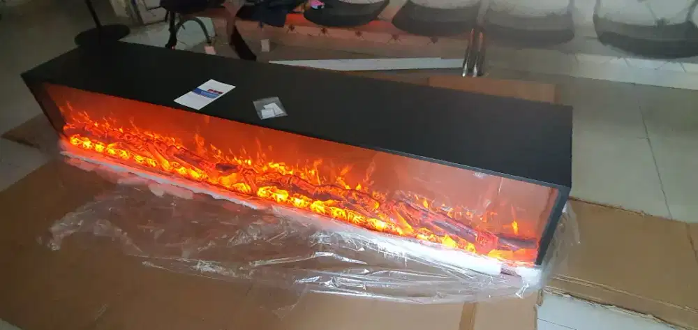 Lampu api fireplace led perapian dekorasi living room