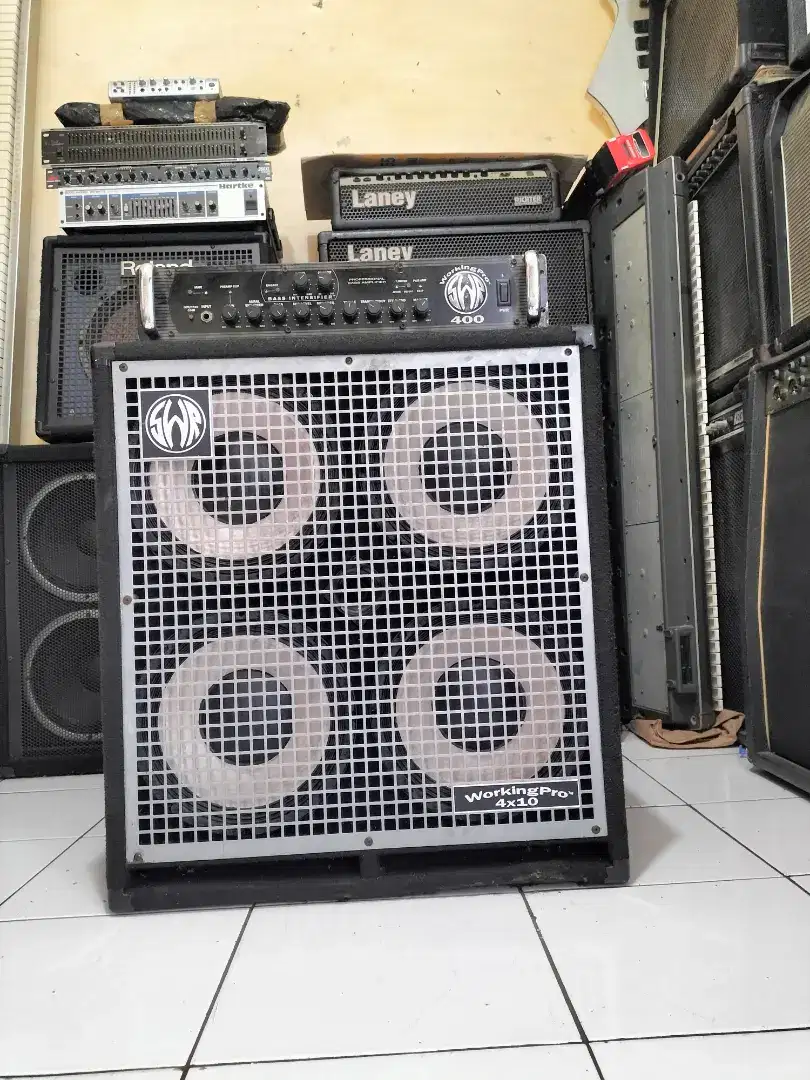 Ampli bas Head cabinet SWR Working Pro 400
