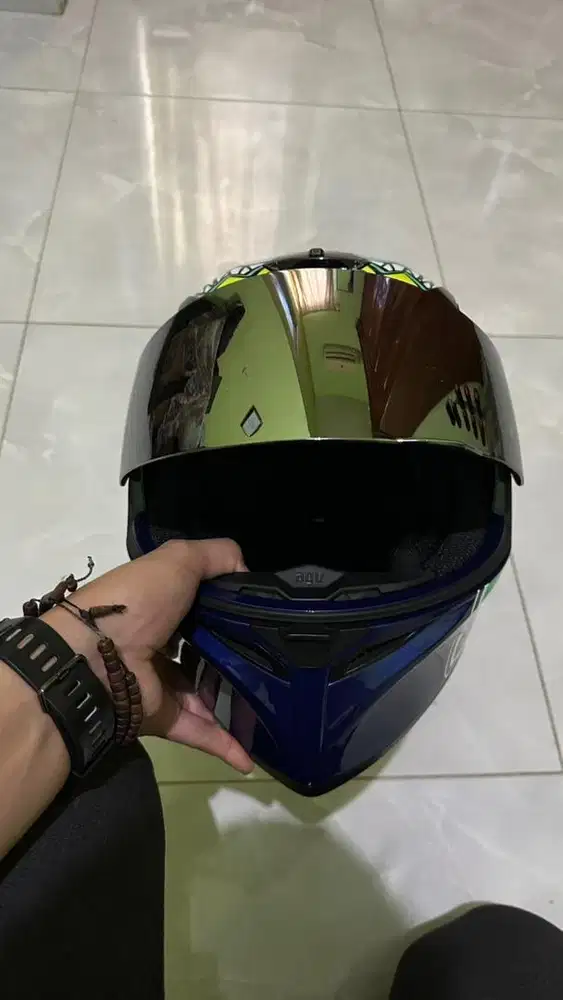 Helm only AGV K3SV Rossi Misano Shark Full Face Original