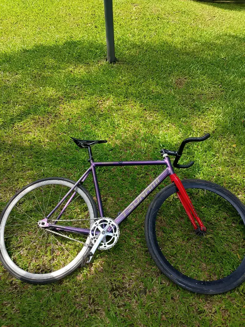 WTS BU BU WTS  Frameset tsunami snm100 size L fork gray  2 jt nepis