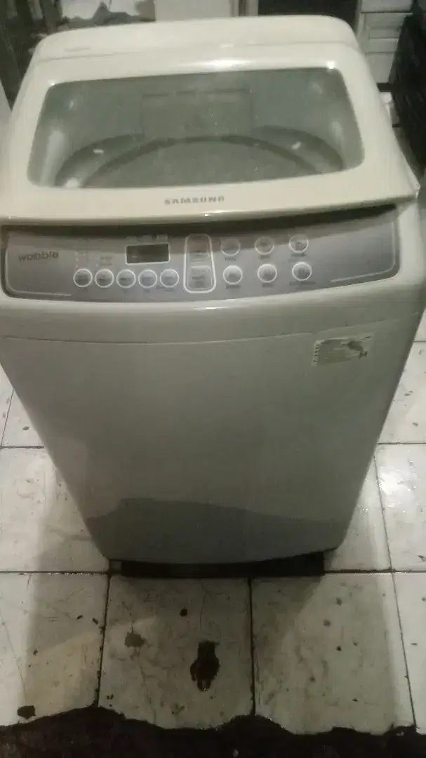 Mesin cuci 1 tabung wobbie