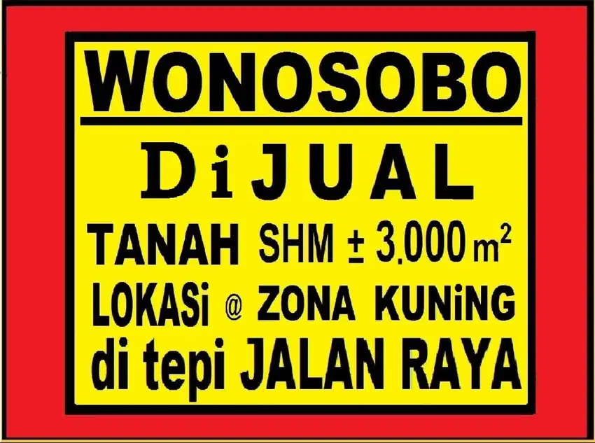 Strategis dekat Kota _ (Zona Kuning)