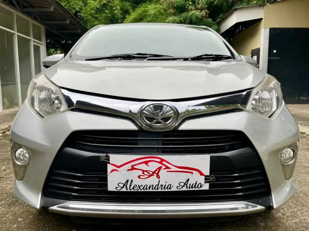 Toyota Calya G AT 2017 Silver Istimewa terawat bukan eks Taxi Online!