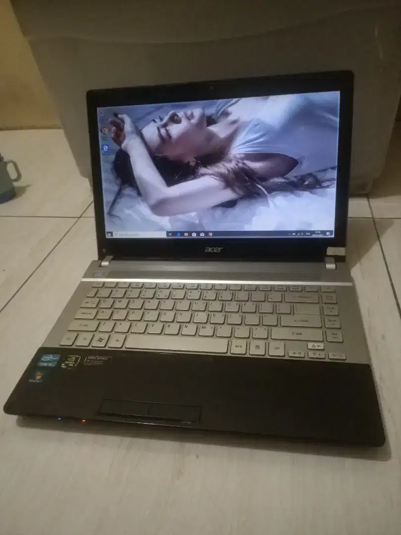 Acer V3-471G gaming core i5 ram 8gb VGA Nvidia 2gb 128bit joss