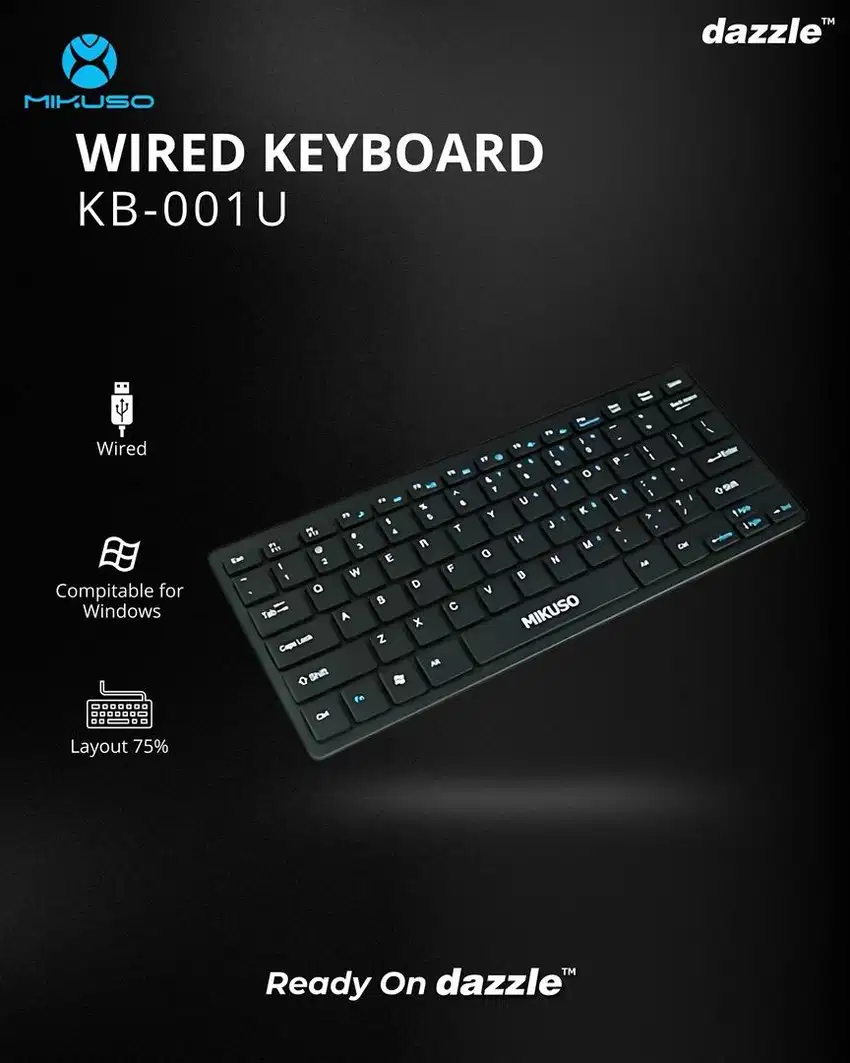 Keyboard Mikuso KB-001U