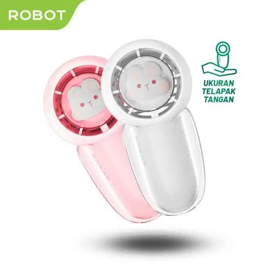 Robot RT-BF21 Kipas Angin USB Portable Mini Fan Design Rabbit 1200mAh