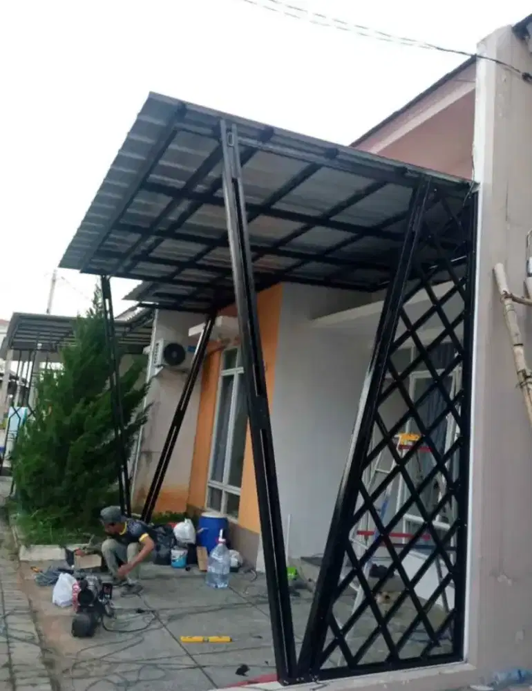 Kanopi baja ringan rumah