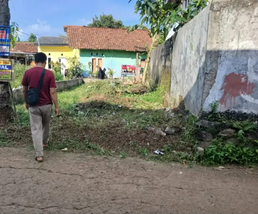 Dijual  butuh, tanah seluas 75 meter (15 ×5) sudah SHM