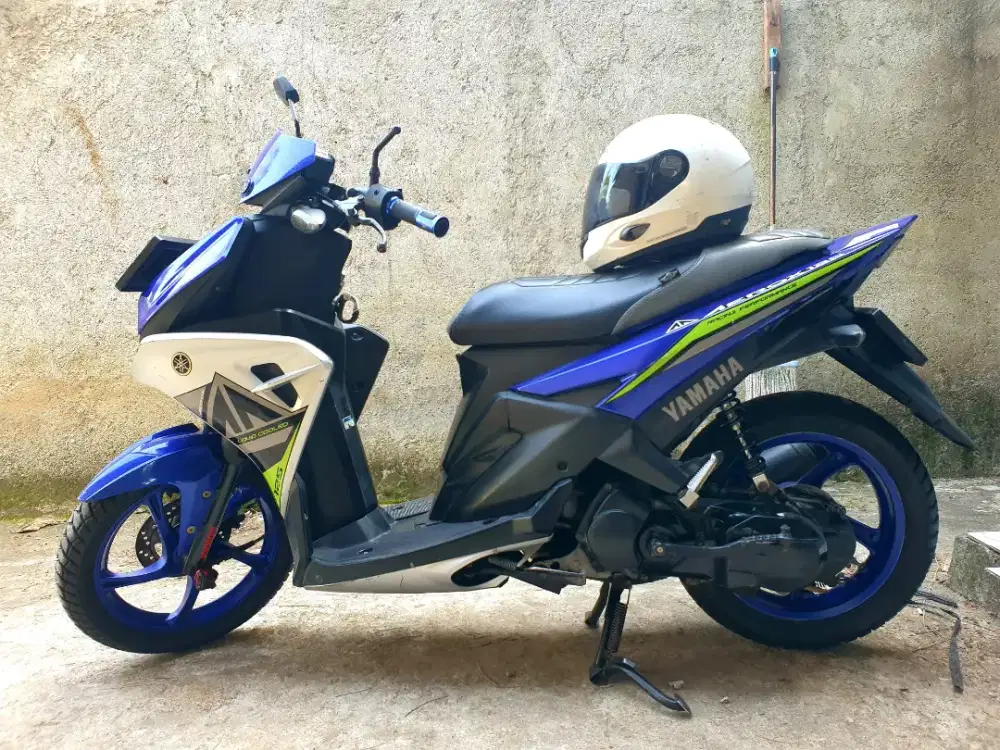 Yamaha Aerox 125LC Rare Item 2016 Biru