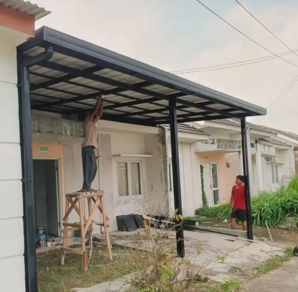 Kanopi bajaringan rumah