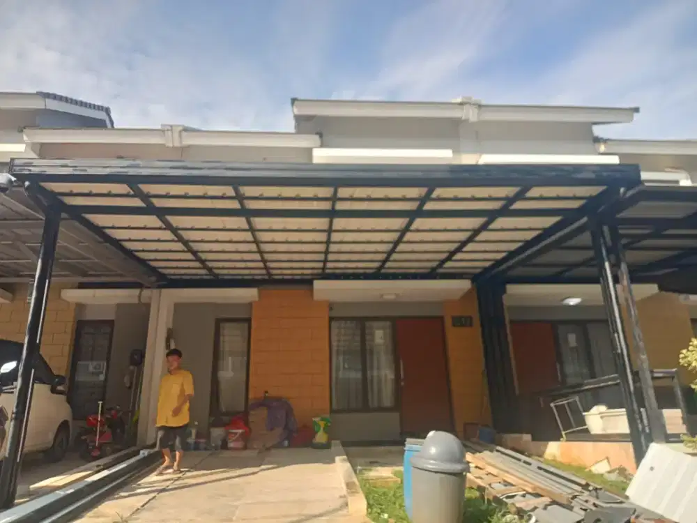 Kanopi bajaringan rumah