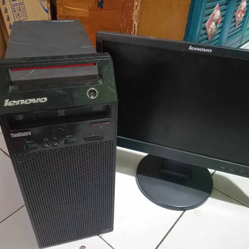 Cpu Komputer & Monitor