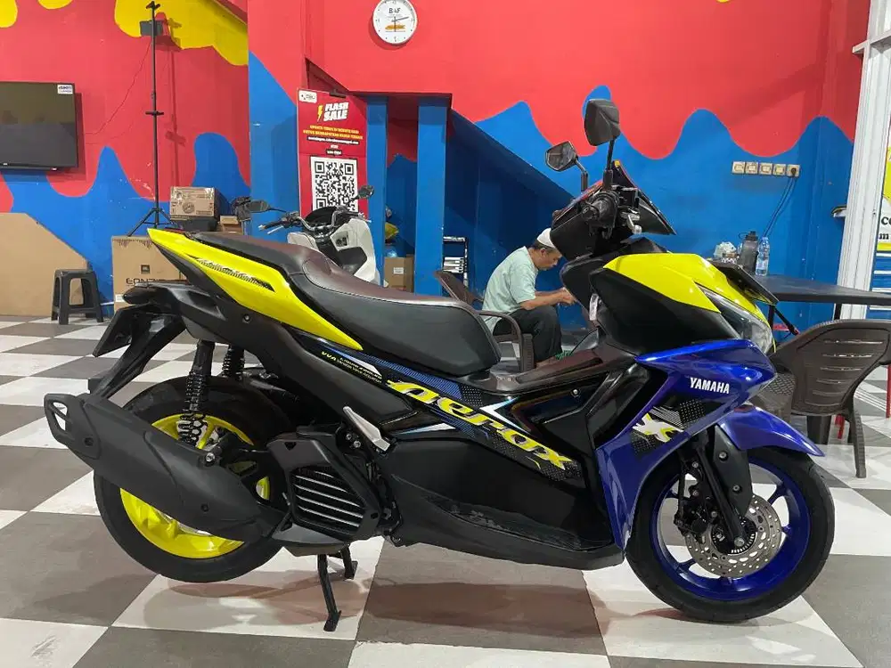JUAL KREDIT AEROX 155 CONN TAHUN 2023