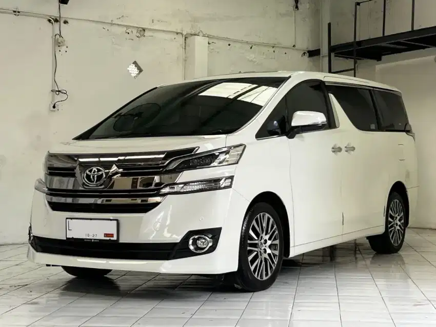 VELLFIRE G ATPM 2017 SIMPANAN