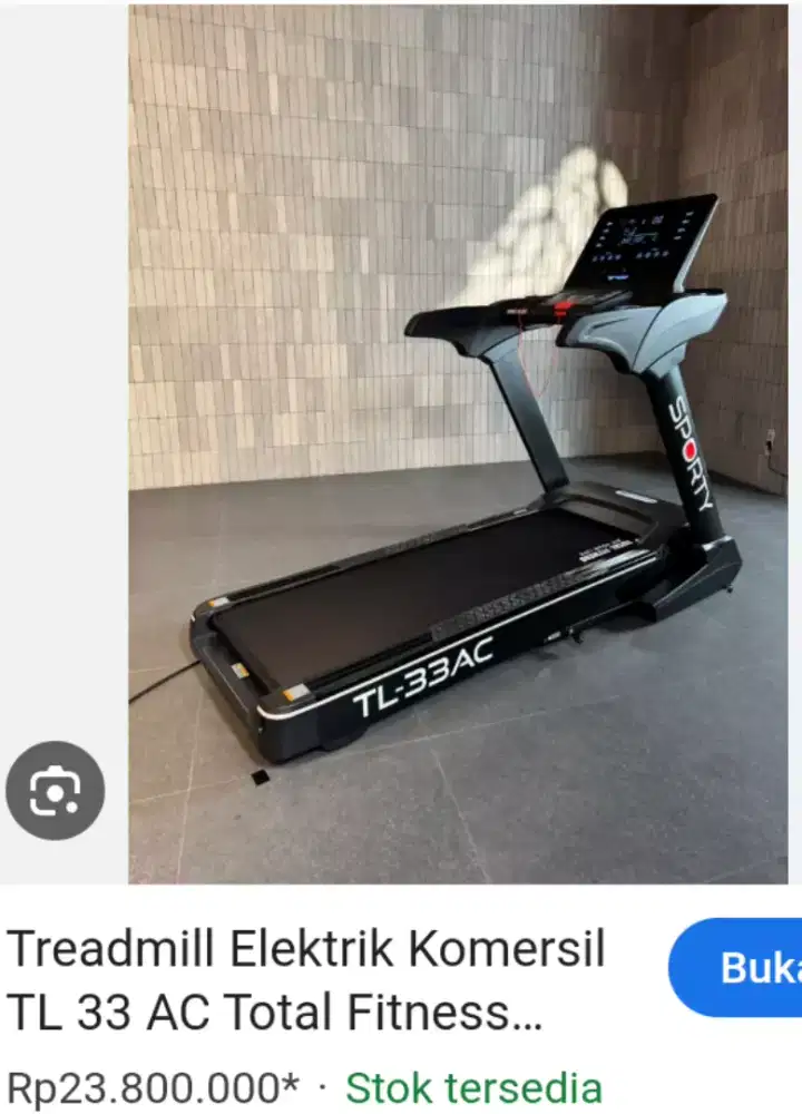 Treadmill elektrik tipe AC /33ac