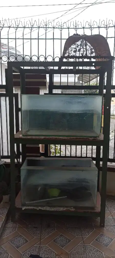 Jual 2 aquarium