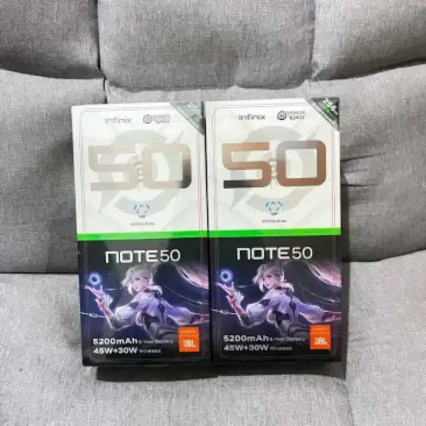 INFINIX NOTE 50 8+8/256 BARU GARANSI RESMI